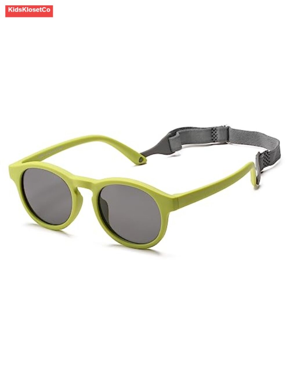 Polarized Baby Sunglasses with Strap, TPEE Flexible Frame, UV400 Protection for